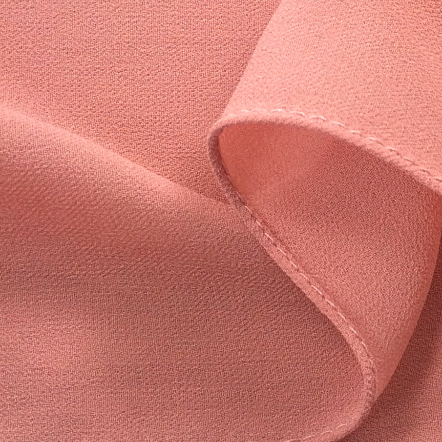Bawal Shawl (Pashmina Ceruti Babydoll) Dark Baby Pink - Image 3