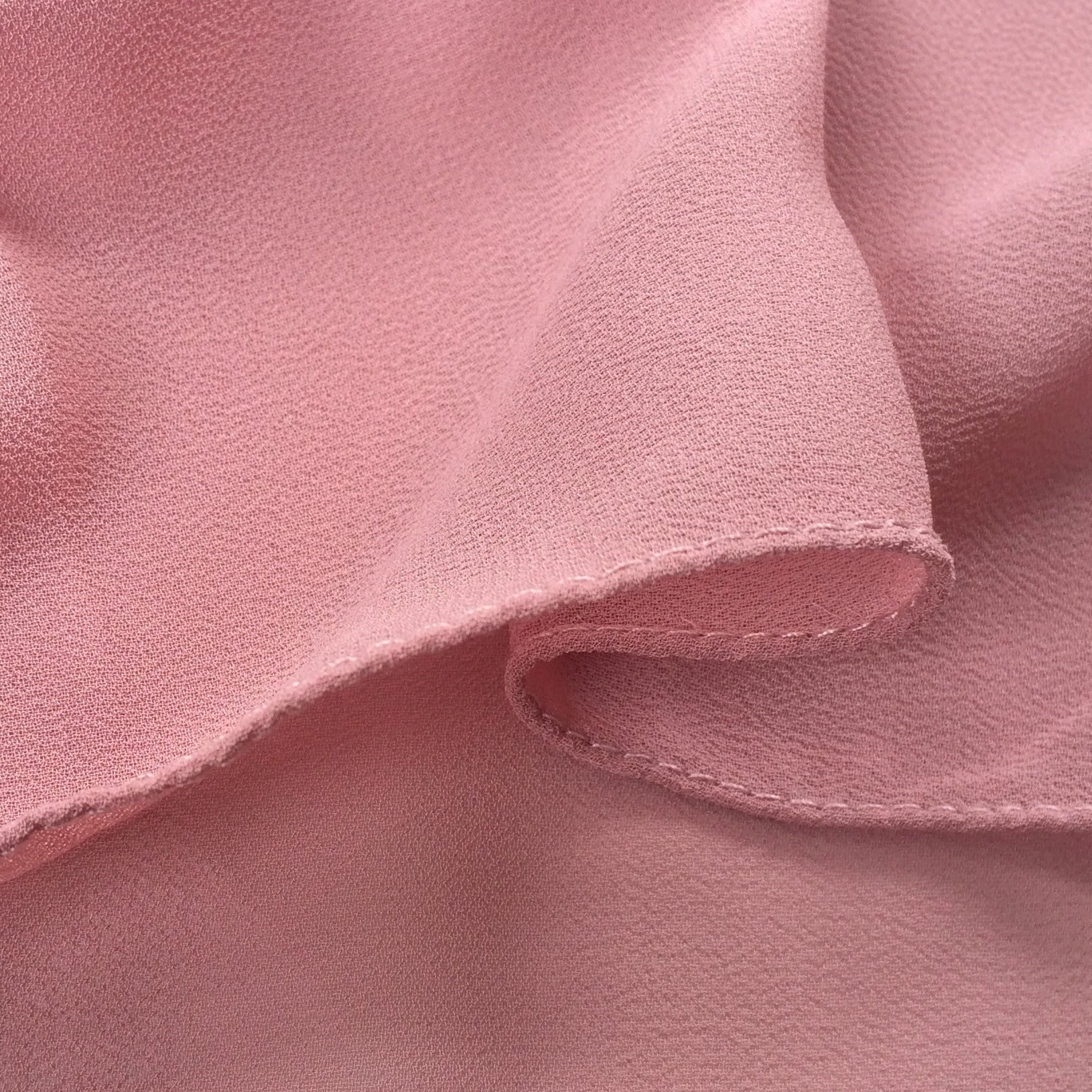 Bawal Shawl (Pashmina Ceruti Babydoll) Soft Pink - Image 3