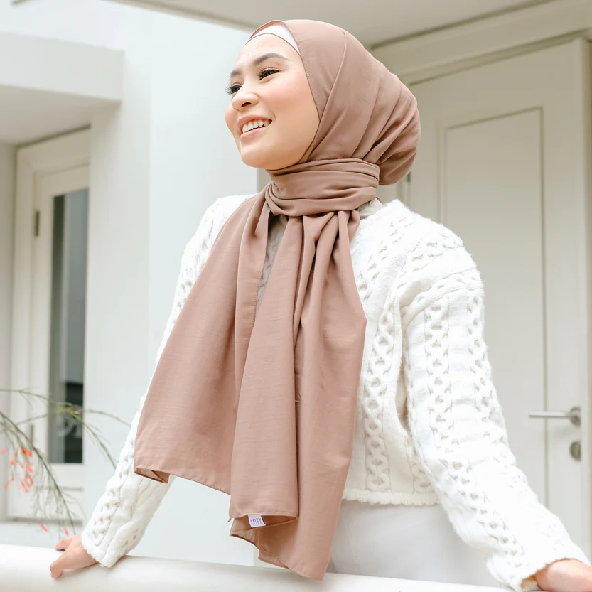 Detaa Shawl Dark Wheat - Image 3