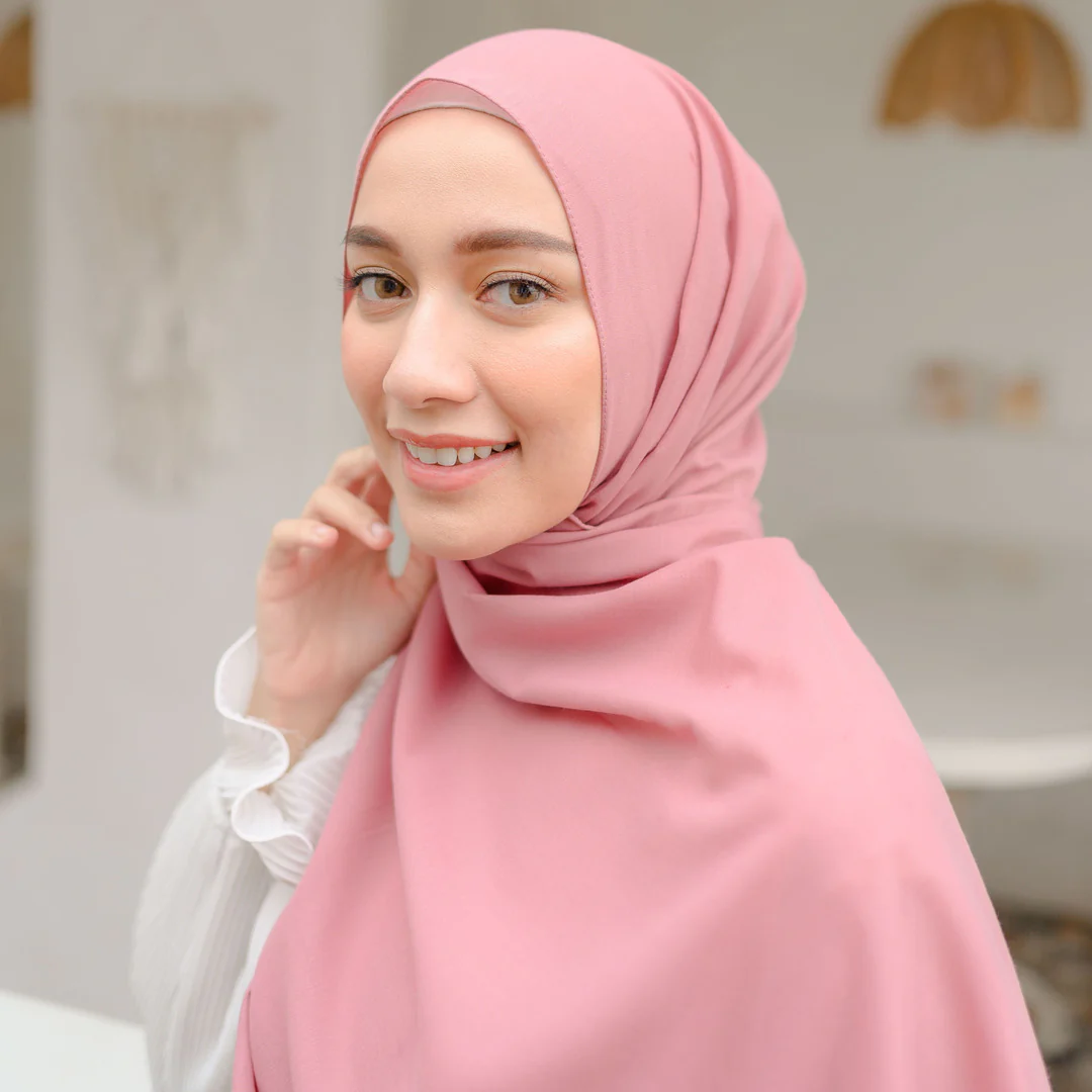 Detaa Shawl Pink Pastel - Image 3