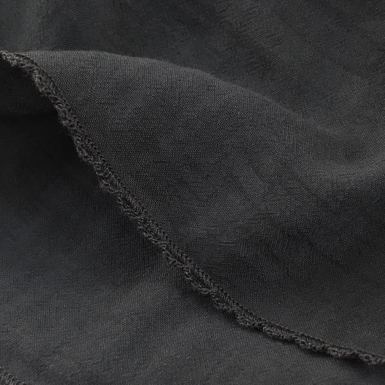 Embroidery Signature Shawl Black - Image 3