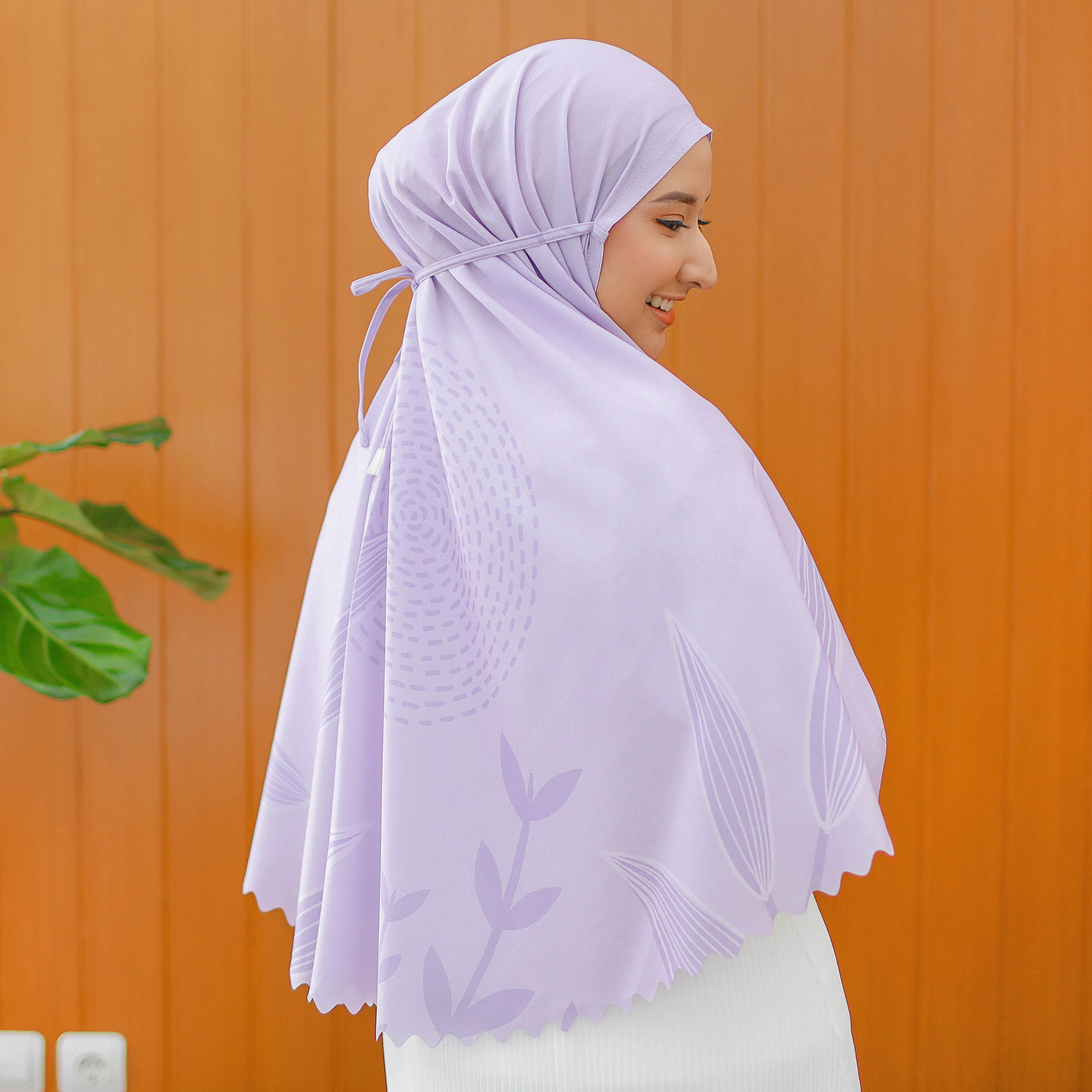 Hawa Instan Exclusive Pattern Lilac Floral - Image 3